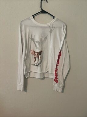 Gremlins Long sleeve crop top